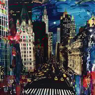 an example of an Black style image generated in MidJourney using the prompt with the --sref 1255925, ranked 17th among the user favorites on this website.